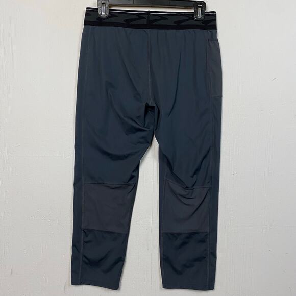 Brooks Gray Running Active Cropped Legging Pant Size Large - Picture 4 of 8